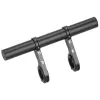 Velosipēda stūres pagarinājums Springos BA0040, 20 cm, melns