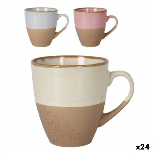 Cup La Mediterránea Anelo Multicolour 550 ml 24 Units