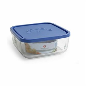 Lunch box Borgonovo Igloo Blue Squared 1,8 L (12 Units)