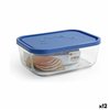 Lunch box Borgonovo Igloo Blue Rectangular 1,3 L (12 Units)