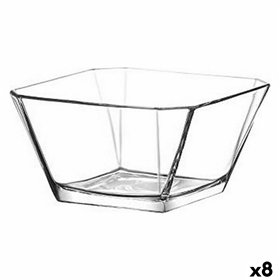 Set of bowls LAV KRN260F_SML 300 cc (6 pcs) Squared 6 Pieces (6 Units) (8 Units)