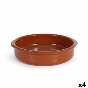 Saucepan Azofra Baked clay 29 x 27 x 6,5 cm (4 Units)