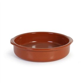 Saucepan Azofra Baked clay 29 x 27 x 6,5 cm (4 Units)
