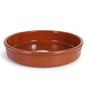 Saucepan Azofra Baked clay 43 x 43 x 7,5 cm (2 Units)