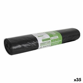 Rubbish Bags Eco Green Time GR36748 100 L (35 Units)