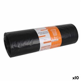 Rubbish Bags Eco Green Time 48955 Black (10 Units) (10 uds)