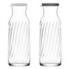 Glass Bottle LAV 1,2 L With lid (12 Units)