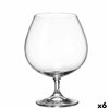 Set of cups Bohemia Crystal Clara Cognac 690 ml 6 Units 4 Units 7,5 x 12 x 16 cm