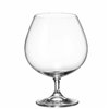 Set of cups Bohemia Crystal Clara Cognac 690 ml 6 Units 4 Units 7,5 x 12 x 16 cm
