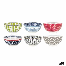 Bowl La Mediterránea Hanae 15 x 15 x 7,3 cm (18 Units)