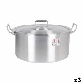 Casserole with lid 43 x 36 x 16 cm (3 Units)