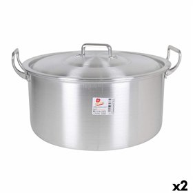 Casserole with lid 44 x 39 x 21 cm (2 Units)