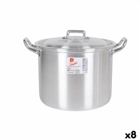 Casserole with Lid Multicolour 8 Units