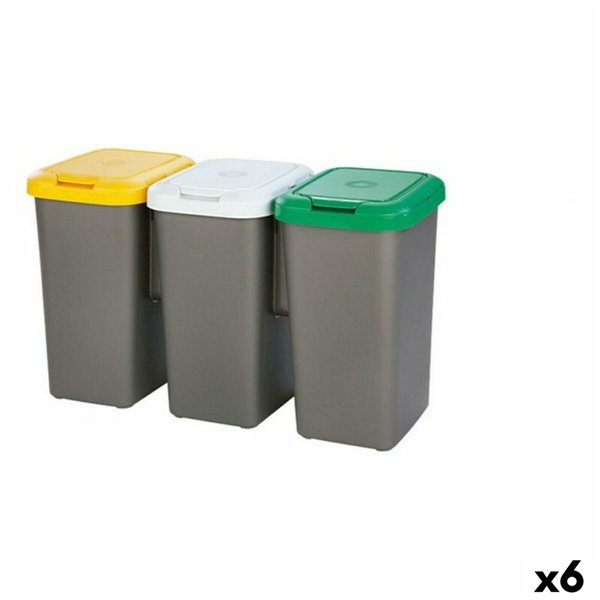 Recycling Waste Bin Tontarelli 8105744A28E (6 Units)