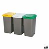Recycling Waste Bin Tontarelli 8105744A28E (6 Units)
