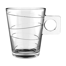 Piece Coffee Cup Set Lima onda 80 ml 3 Pieces (24 Units)