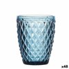 Glass La Mediterránea Sidari 270 ml Blue (48 Units)