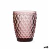 Glass La Mediterránea Sidari 270 ml Purple (48 Units)