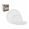 Tableware La Mediterránea Andra Transparent 18 Pieces (2 Units)