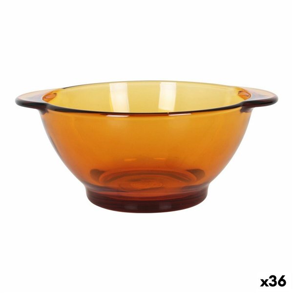 Bowl Duralex Lys Crystal Amber 510 ml 16,4 x 13,4 x 6,7 cm (36 Units)