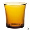 Set of glasses Duralex Lys Amber 6 Pieces 210 ml (12 Units)