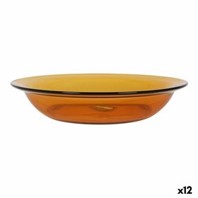 Serving Platter Duralex Lys Amber Ø 28 cm (12 Units)