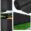 Shade netting Springos SN0040 140 g/m2 1.5x10m 50 Cable ties black