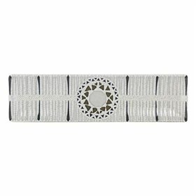 Deep Plate La Mediterránea Barroc Rectangular 30 x 8 x 2cm (24 Units) (30 x 8 cm)