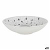 Deep Plate La Mediterránea Barroc Porcelain (12 Units) (ø 21 x 5,3 cm)