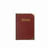 Menu holders Securit Basic Burgundy 23,7 x 17,2 cm