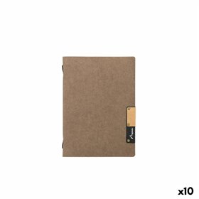 Menu holders Securit Brown Water resistant 24,9 x 17,5 cm