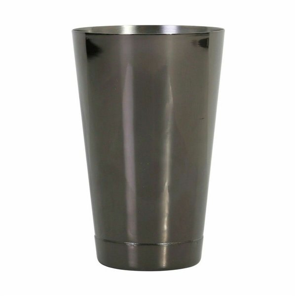 Mixing container Inde Stainless steel Black Cocktail 50 cl (6 Units)