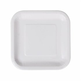 Plate set Algon Disposable White Cardboard 23 cm (36 Units)