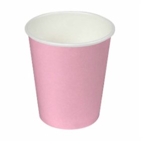 Plate set Algon Cardboard Disposable Pink (36 Units)