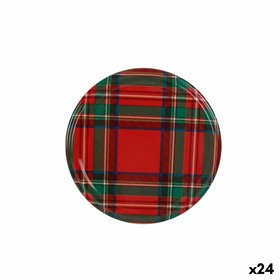 Set of lids Sarkap Scottish Man 6 Pieces 8,5 x 0,8 cm (24 Units)
