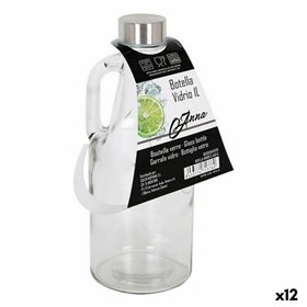 Glass Bottle Anna 1 L Glass (12 Units)