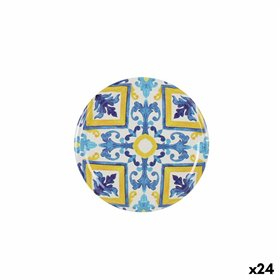Set of lids Sarkap Mosaic 6 Pieces 7 x 0,8 cm (24 Units)