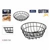 Breadbasket Quttin Metal Circular 20 x 5 cm 4 mm (12 Units)