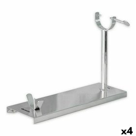 Stainless Steel Ham Stand (support for whole leg of ham) Quttin 108689 (49 x 16 x 3 cm) (4 Units)