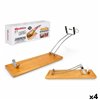Folding Ham Stand Quttin (48,5 x 16,5 x 2,3cm) Wood 48,5 x 16,5 x 2,3 cm (4 Units)