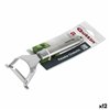 Rotary Peeler Quttin (17 x 7 cm) Stainless steel 17 x 7 x 2 cm (12 Units)