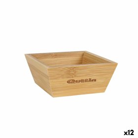 Bowl Quttin Bamboo 12 x 12 x 5 cm (12 Units)