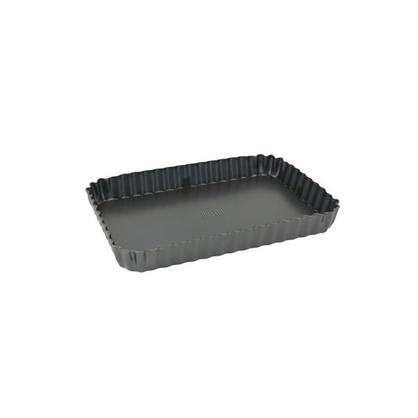 Springform Pan Quttin Rectangular 27,3 x 20 x 3 cm (6 Units)