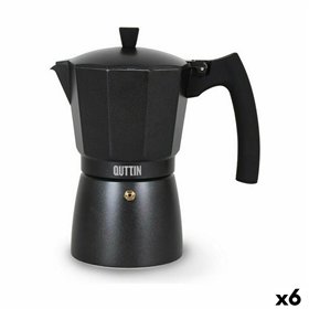 Italian Coffee Pot Quttin 9 Cups (6 Units)