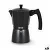 Italian Coffee Pot Quttin 9 Cups (6 Units)