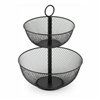 Fruit Bowl Confortime Double Metal 31 x 31 x 41 cm (4 Units)