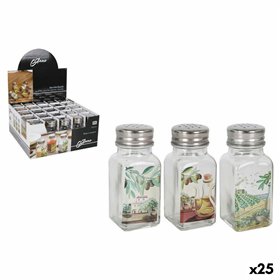 Salt cellar Anna Glass 4 x 4 x 10 cm (25 Units)