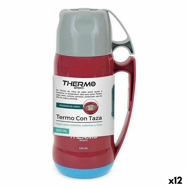 Travel thermos flask ThermoSport Multicolour 12 Units