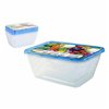 Set of 8 lunch boxes Privilege Multicolour 1 L 24 Units