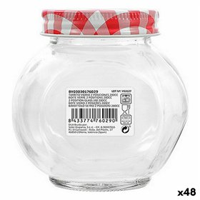 Jar Mediterraneo Glass 280 ml 9,2 x 7,1 x 9,3 cm (48 Units)